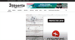 Desktop Screenshot of 3sesenta.com